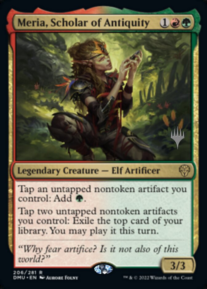 Meria, Scholar of Antiquity (Promo Pack) [Dominaria United Promos] | Gamers Paradise