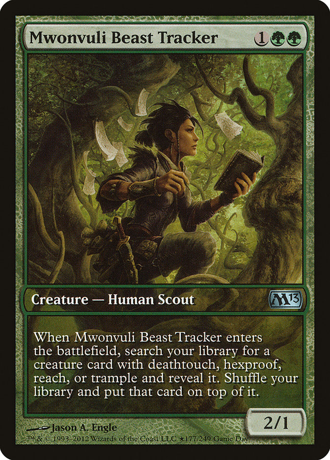 Mwonvuli Beast Tracker (Game Day) [Magic 2013 Promos] | Gamers Paradise