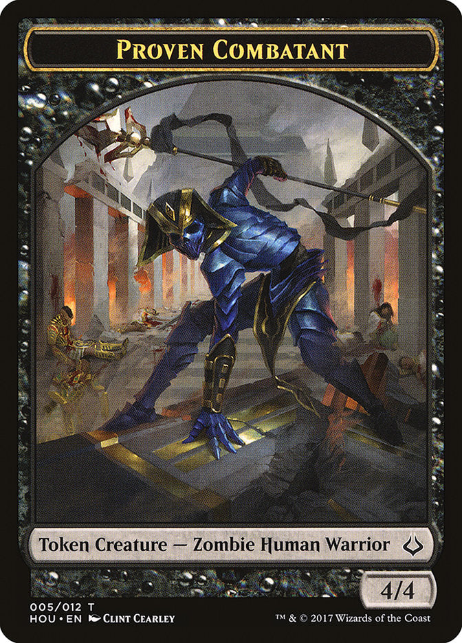 Proven Combatant Token [Hour of Devastation Tokens] | Gamers Paradise