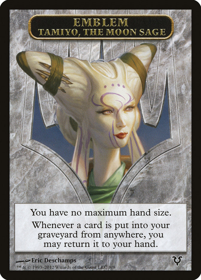 Tamiyo, the Moon Sage Emblem [Avacyn Restored Tokens] | Gamers Paradise