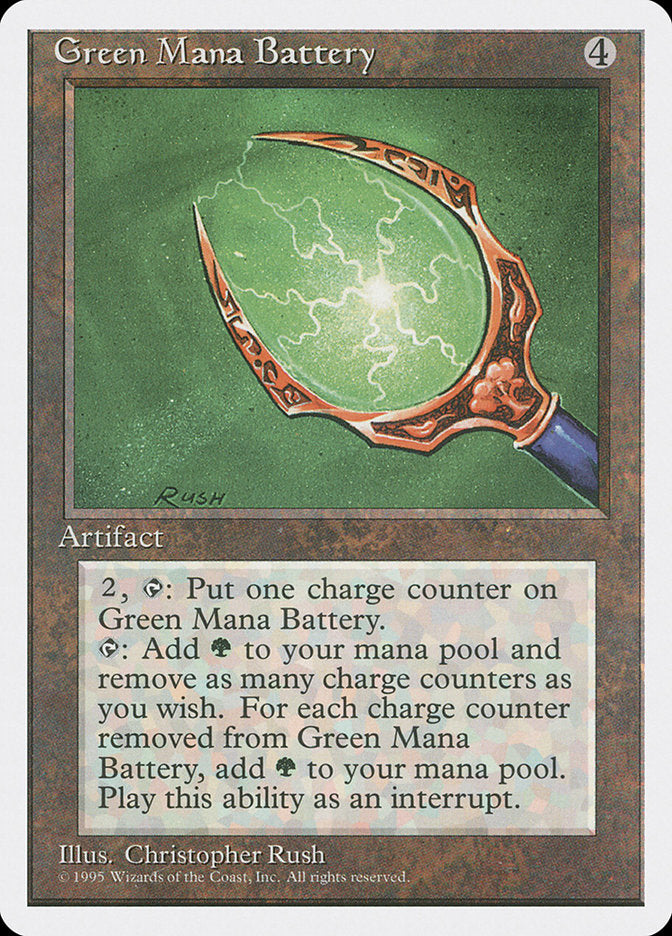 Green Mana Battery [Fourth Edition] | Gamers Paradise