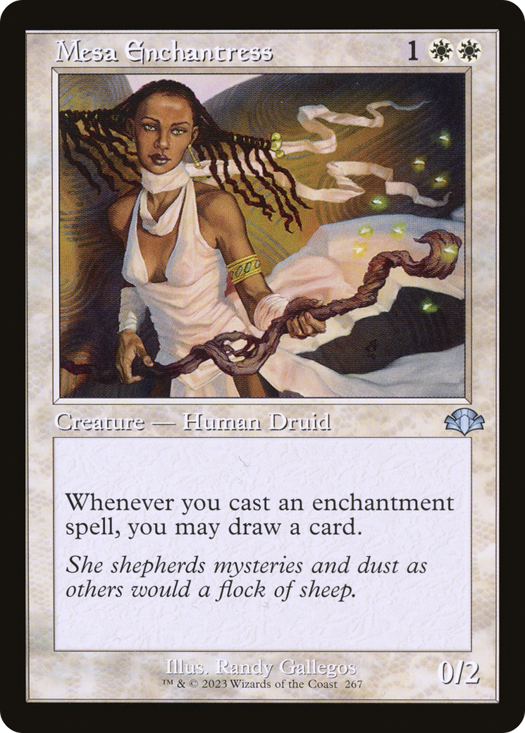Mesa Enchantress (Retro) [Dominaria Remastered] | Gamers Paradise