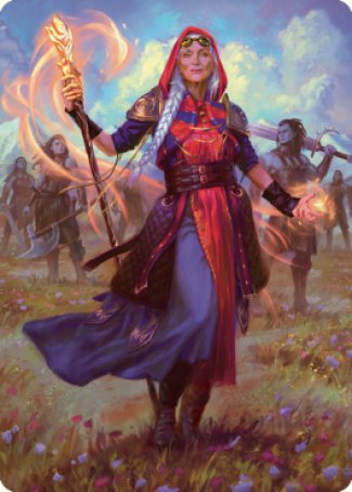 Jaya, Fiery Negotiator Art Card 1 [Dominaria United Art Series] | Gamers Paradise