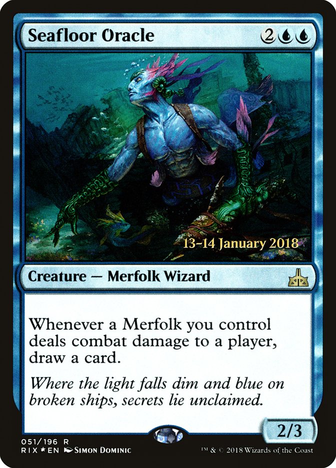 Seafloor Oracle [Rivals of Ixalan Prerelease Promos] | Gamers Paradise