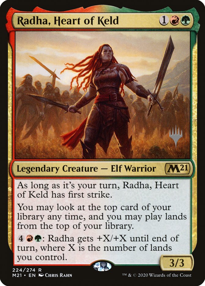 Radha, Heart of Keld (Promo Pack) [Core Set 2021 Promos] | Gamers Paradise
