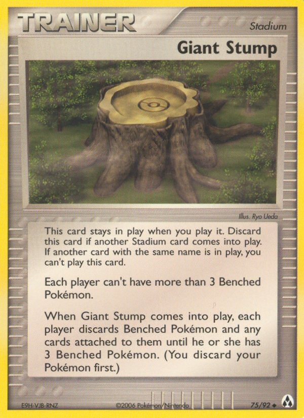 Giant Stump (75/92) [EX: Legend Maker] | Gamers Paradise