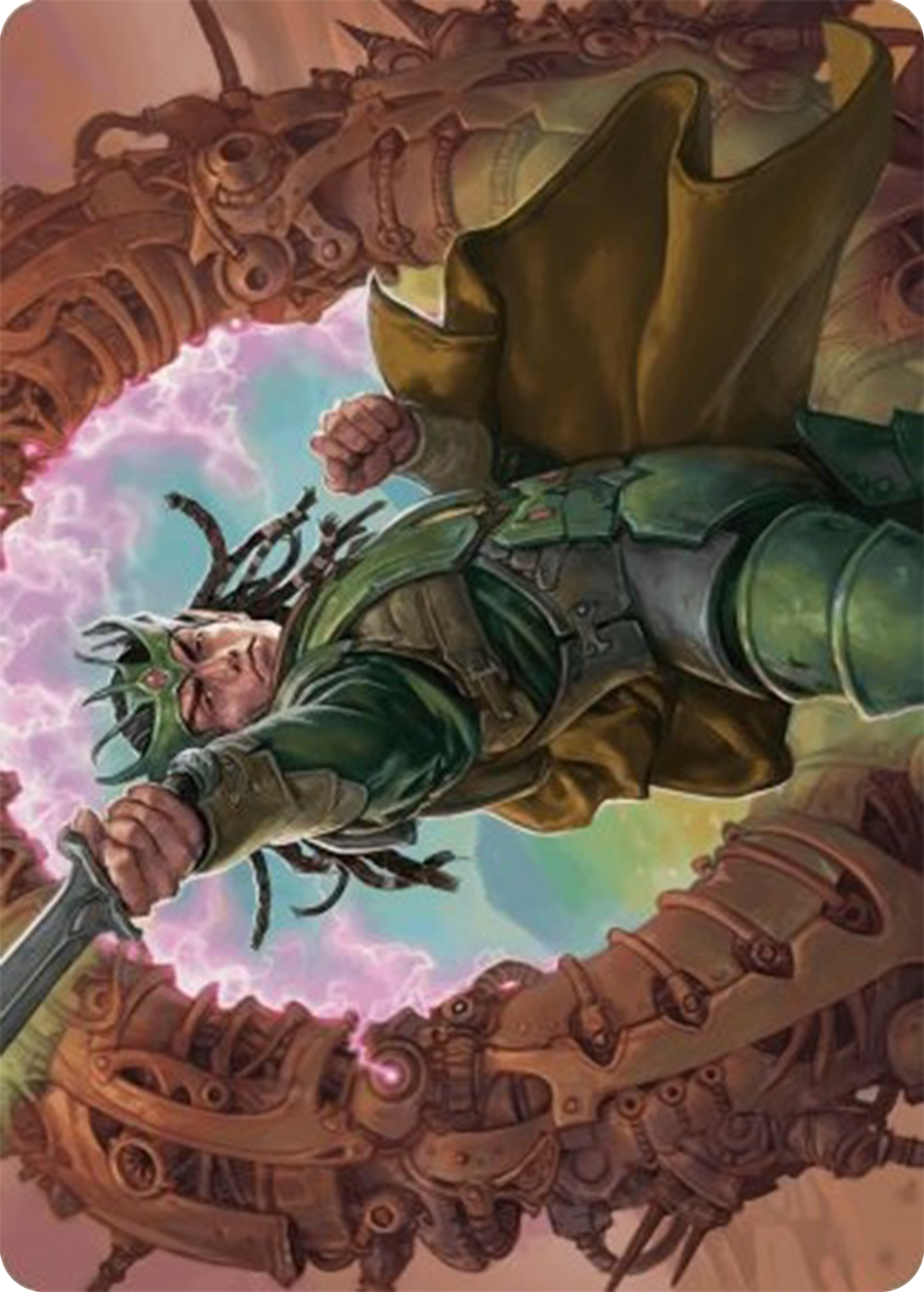 Eladamri, Korvecdal Art Card [Modern Horizons 3 Art Series] | Gamers Paradise