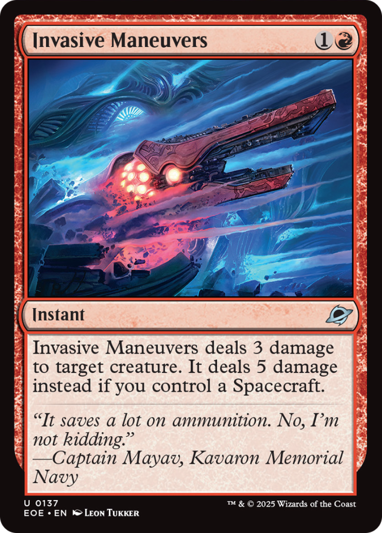 Invasive Maneuvers [Edge of Eternities] | Gamers Paradise
