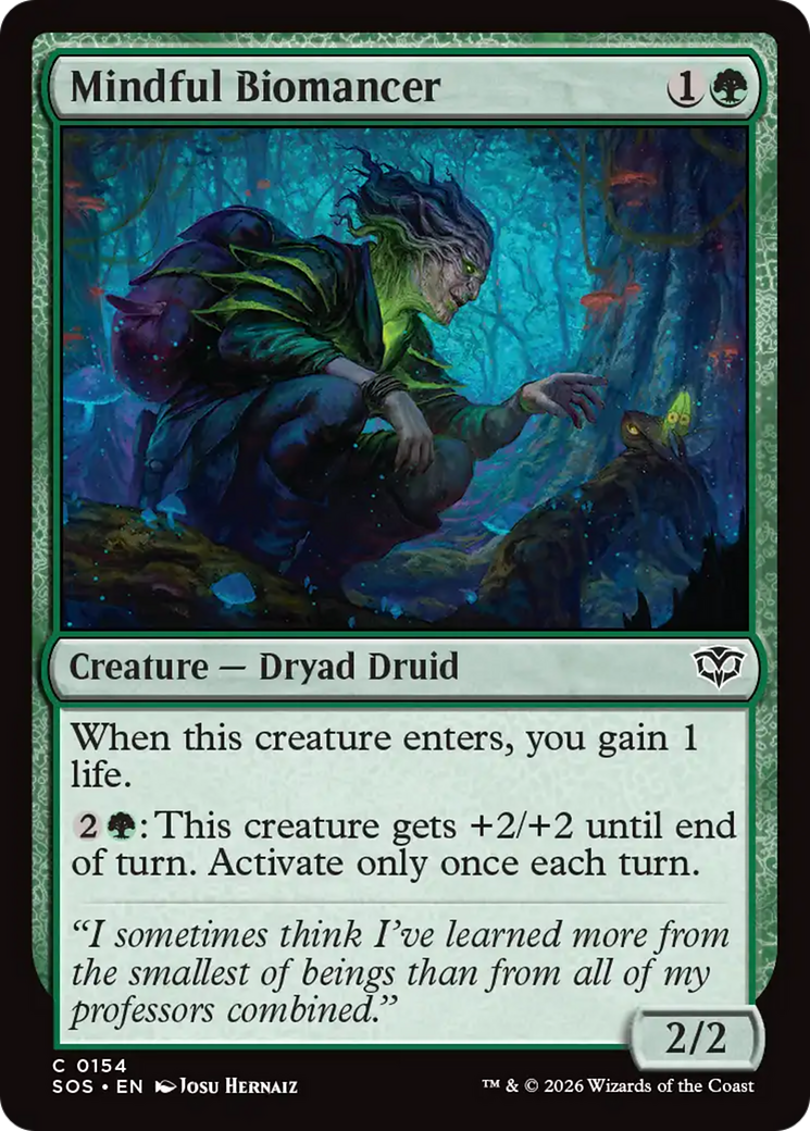 Mindful Biomancer [Secrets of Strixhaven] | Gamers Paradise