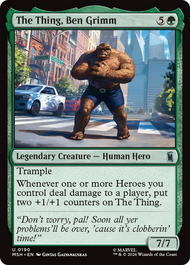 The Thing, Ben Grimm [Marvel Super Heroes] | Gamers Paradise