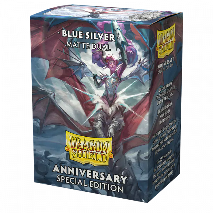 Dragon Shield: Standard 100ct Special Edition - Blue Silver | Gamers Paradise