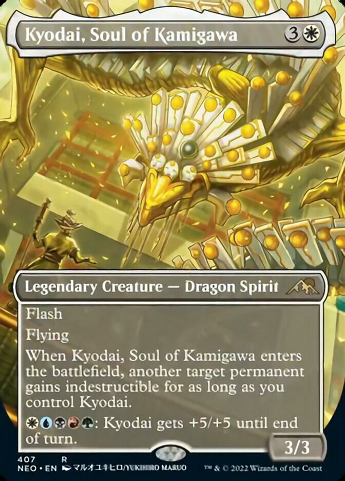 Kyodai, Soul of Kamigawa (Borderless Alternate Art) [Kamigawa: Neon Dynasty] | Gamers Paradise