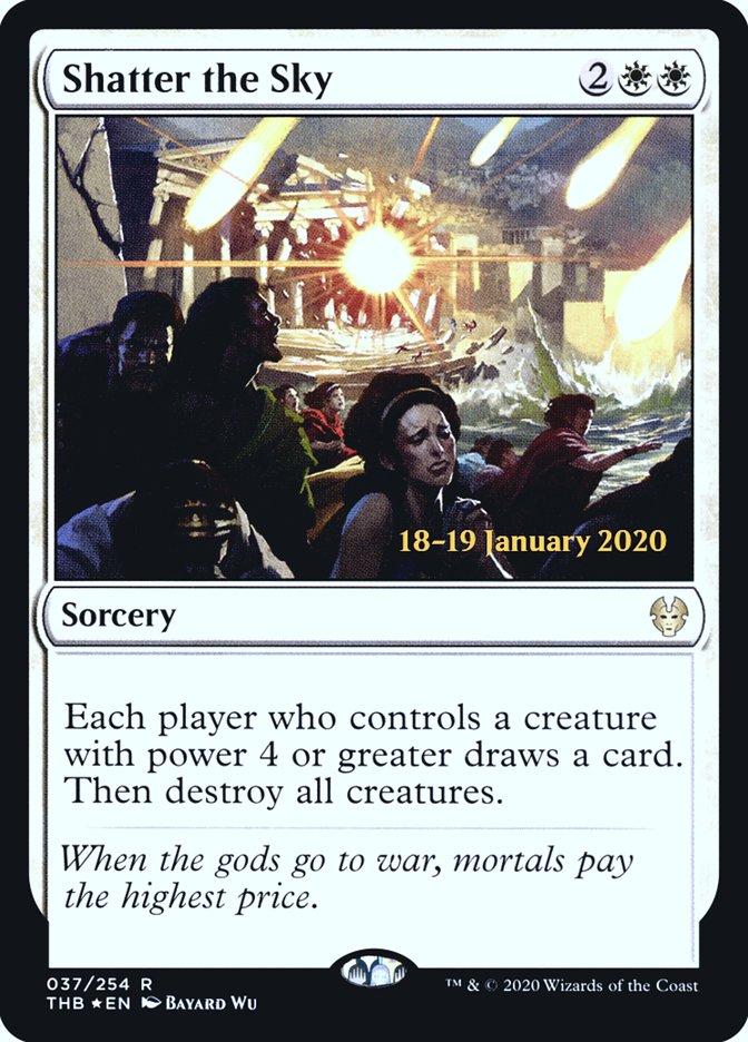 Shatter the Sky [Theros Beyond Death Prerelease Promos] | Gamers Paradise