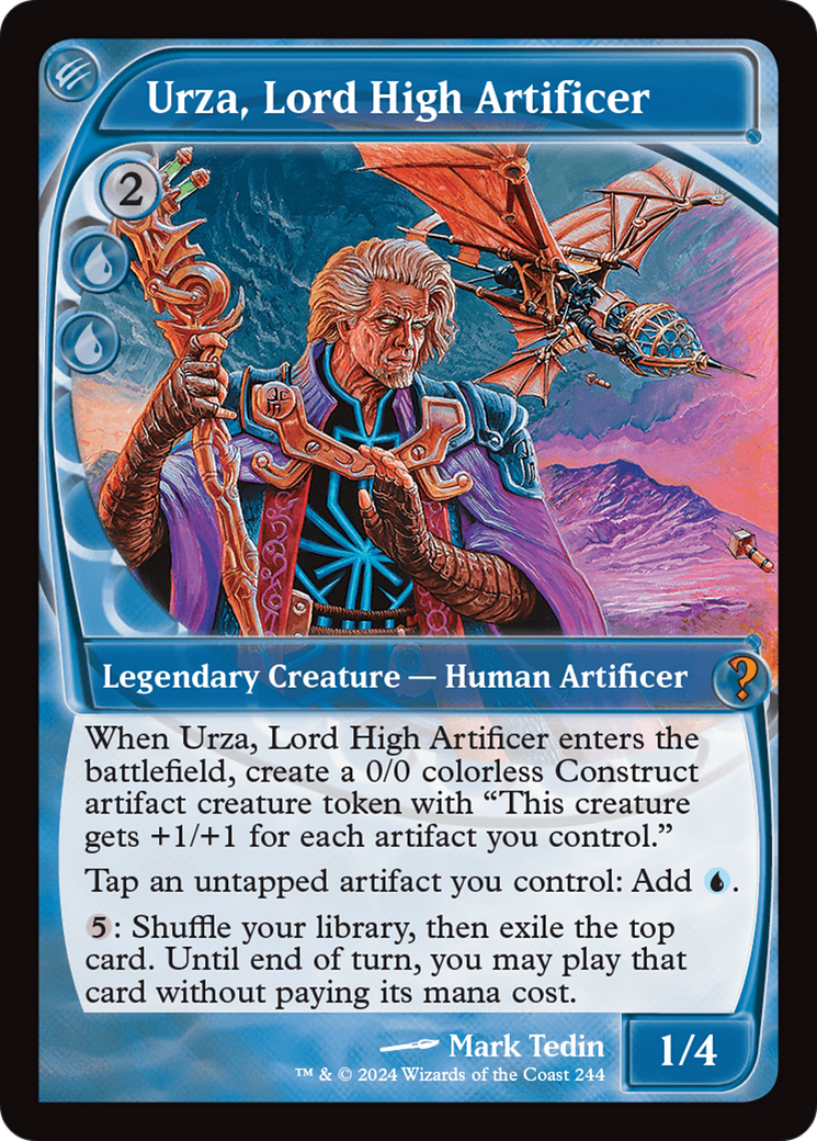 Urza, Lord High Artificer (Future Sight) [Mystery Booster 2] | Gamers Paradise