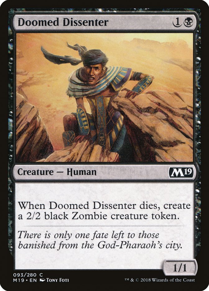 Doomed Dissenter [Core Set 2019] | Gamers Paradise