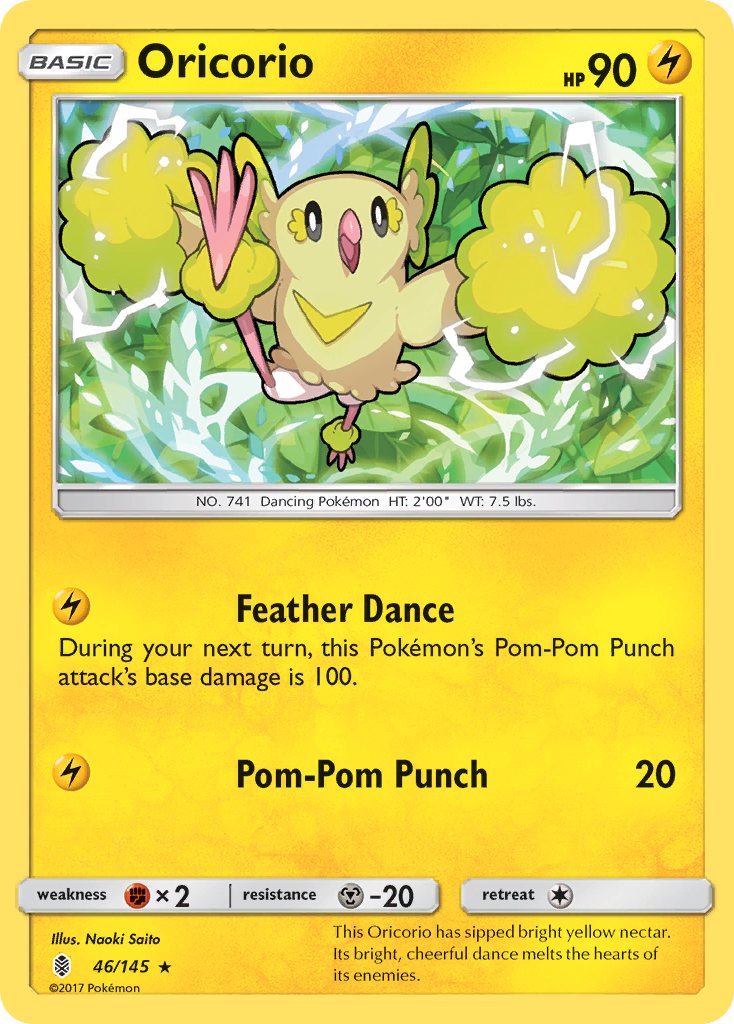 Oricorio (46/145) [Sun & Moon: Guardians Rising] | Gamers Paradise