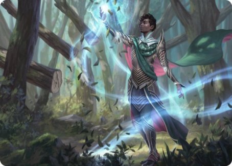 Dragonsguard Elite Art Card (15/81) [Strixhaven: School of Mages Art Series] | Gamers Paradise