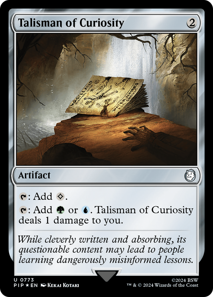 Talisman of Curiosity (Surge Foil) [Fallout] | Gamers Paradise