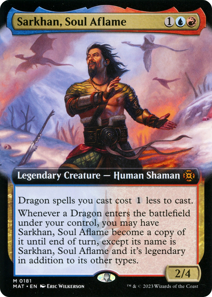 Sarkhan, Soul Aflame (Extended Art) [March of the Machine: The Aftermath] | Gamers Paradise
