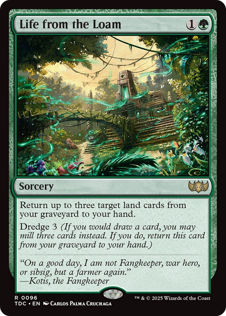 Life from the Loam [Tarkir: Dragonstorm Commander] | Gamers Paradise