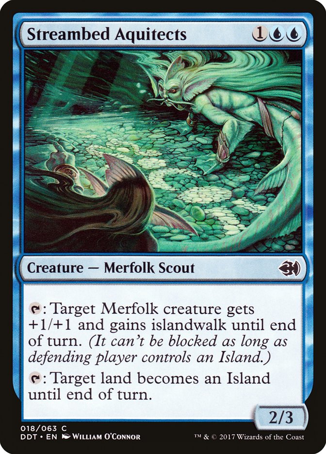 Streambed Aquitects [Duel Decks: Merfolk vs. Goblins] | Gamers Paradise