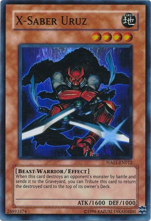 X-Saber Uruz [HA01-EN012] Super Rare | Gamers Paradise