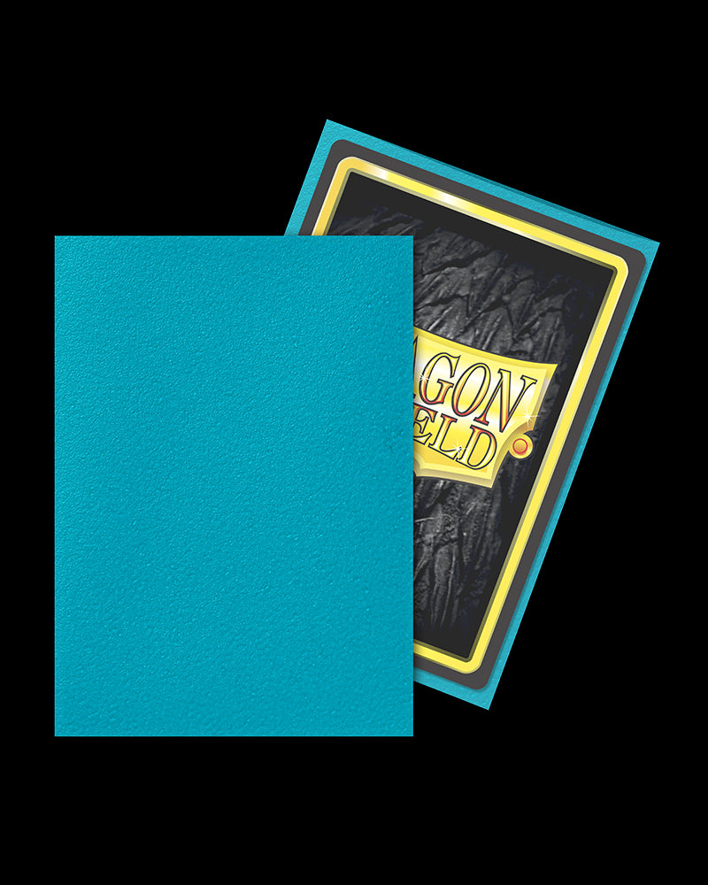 Dragon Shield: Standard 100ct Sleeves - Turquoise (Matte) | Gamers Paradise