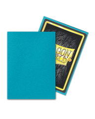 Dragon Shield: Standard 100ct Sleeves - Turquoise (Matte) | Gamers Paradise