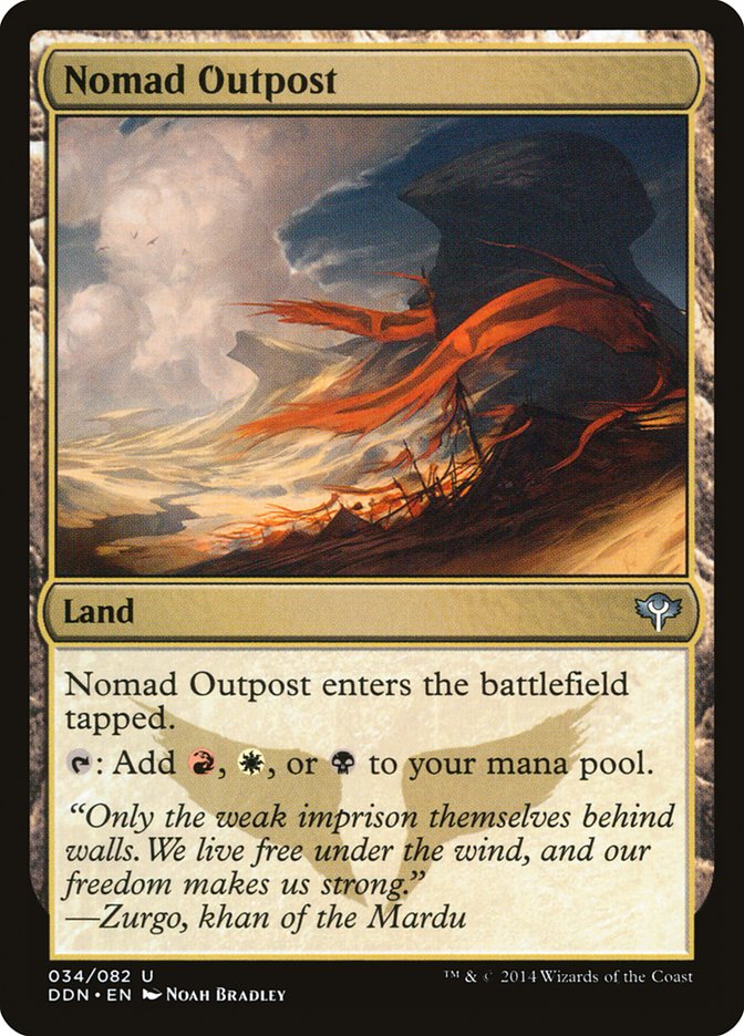 Nomad Outpost [Duel Decks: Speed vs. Cunning] | Gamers Paradise