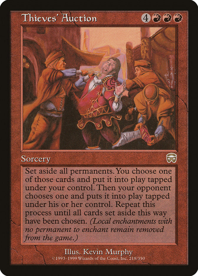 Thieves' Auction [Mercadian Masques] | Gamers Paradise