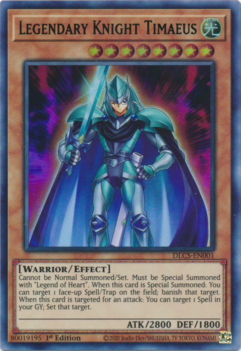 Legendary Knight Timaeus (Green) [DLCS-EN001] Ultra Rare | Gamers Paradise