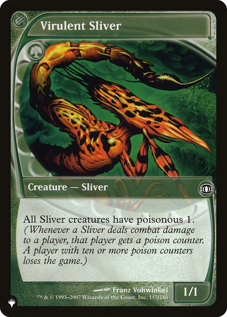 Virulent Sliver [The List] | Gamers Paradise