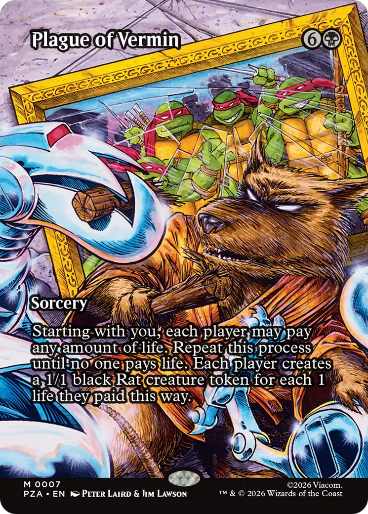 Plague of Vermin (Borderless) [Teenage Mutant Ninja Turtles Eternal-Legal] | Gamers Paradise
