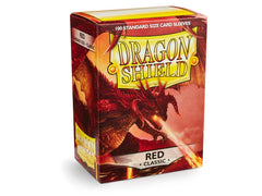 Dragon Shield: Standard 100ct Sleeves - Red (Classic) | Gamers Paradise