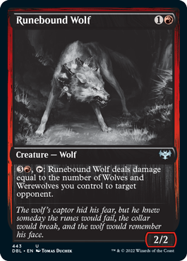 Runebound Wolf [Innistrad: Double Feature] | Gamers Paradise