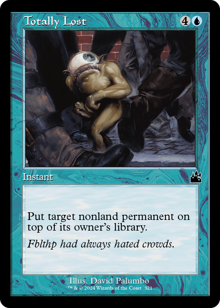 Totally Lost (Retro Frame) [Ravnica Remastered] | Gamers Paradise