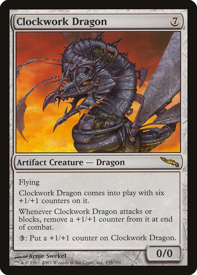 Clockwork Dragon [Mirrodin] | Gamers Paradise