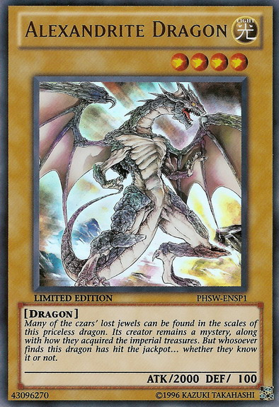 Alexandrite Dragon [PHSW-ENSP1] Ultra Rare | Gamers Paradise