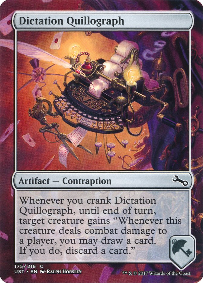 Dictation Quillograph [Unstable] | Gamers Paradise