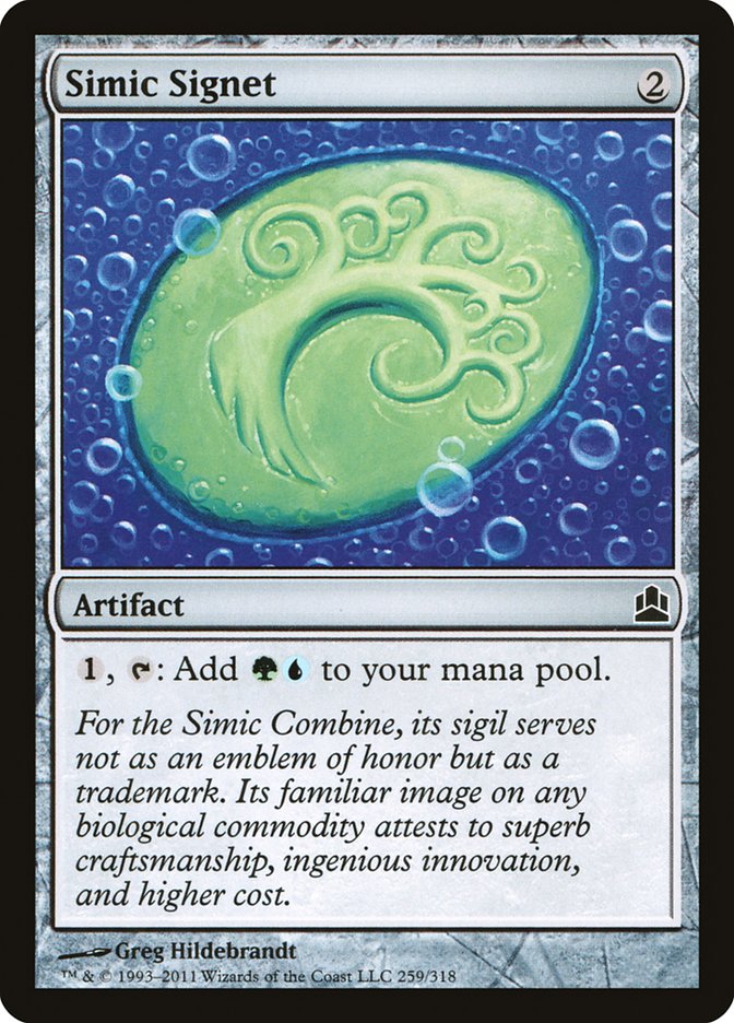Simic Signet [Commander 2011] | Gamers Paradise