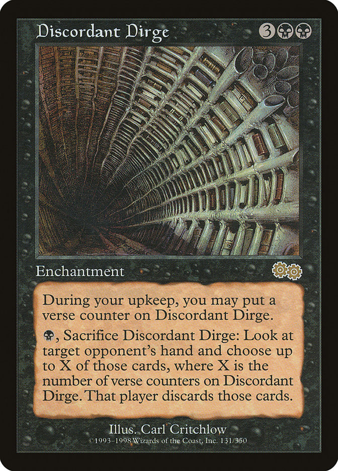 Discordant Dirge [Urza's Saga] | Gamers Paradise