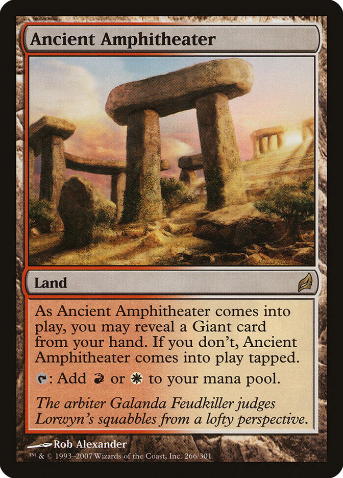 Ancient Amphitheater [Lorwyn] | Gamers Paradise