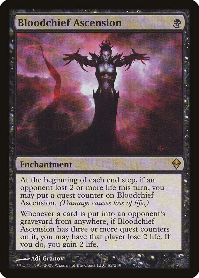 Bloodchief Ascension [Zendikar] | Gamers Paradise