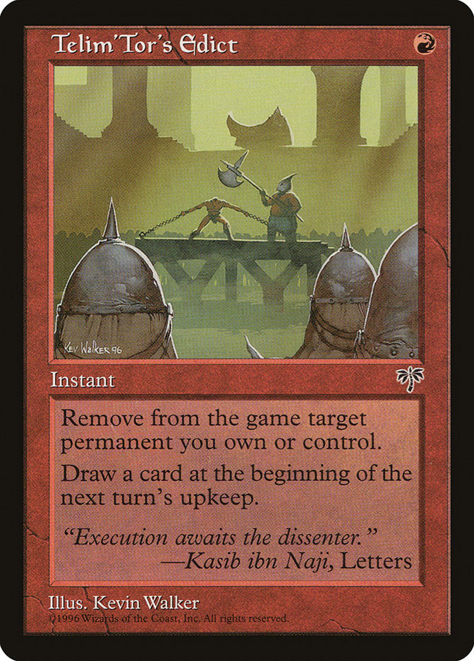 Telim'Tor's Edict [Mirage] | Gamers Paradise
