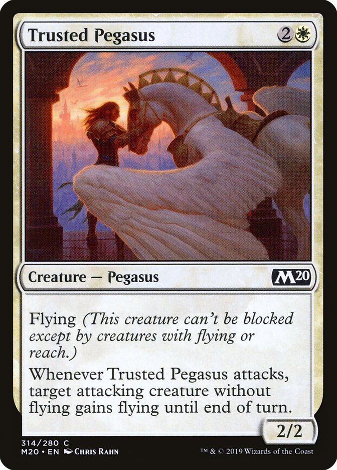 Trusted Pegasus [Core Set 2020] | Gamers Paradise