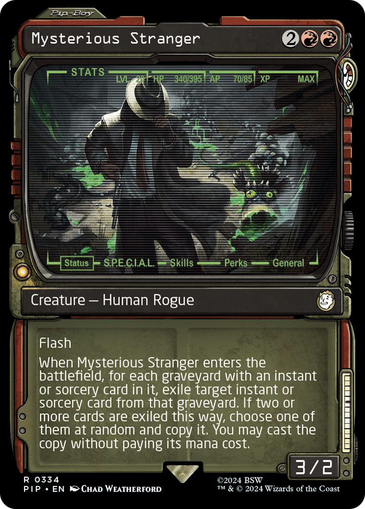 Mysterious Stranger (Showcase) [Fallout] | Gamers Paradise
