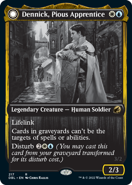 Dennick, Pious Apprentice // Dennick, Pious Apparition [Innistrad: Double Feature] | Gamers Paradise