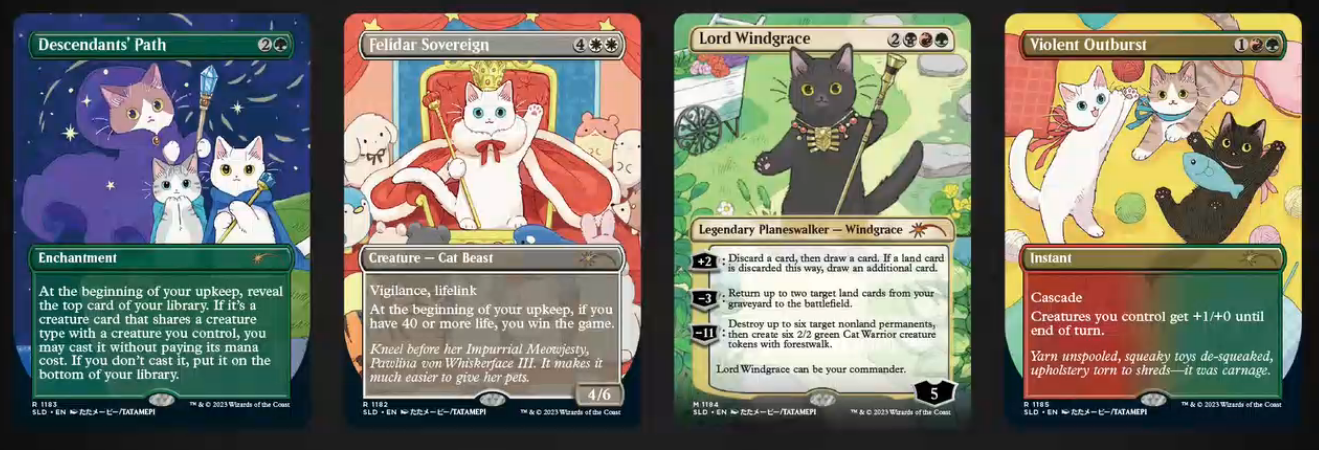 Secret Lair: Drop Series - LOOK AT THE KITTIES (Foil Edition) | Gamers Paradise