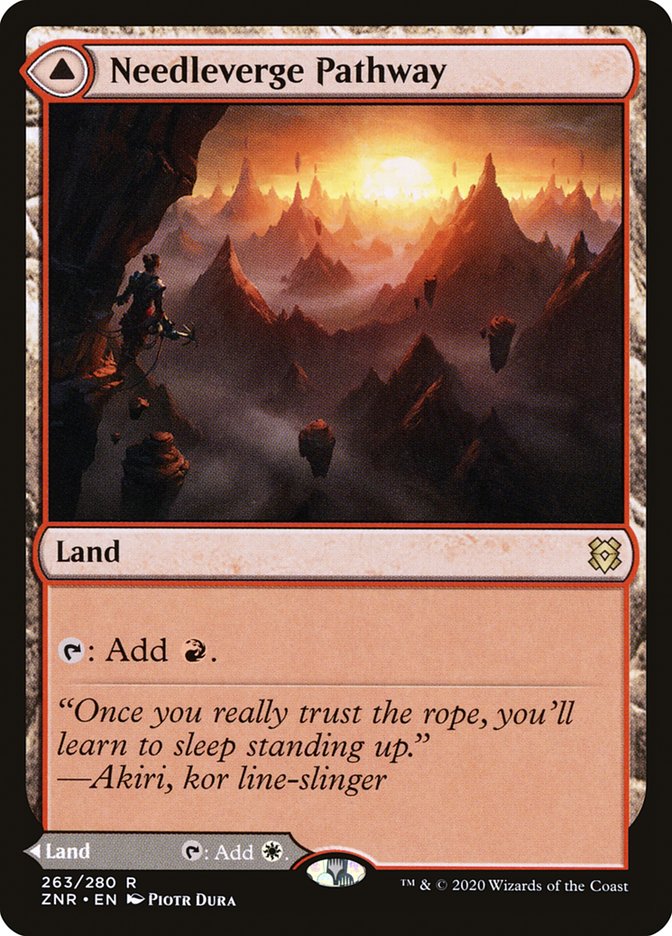 Needleverge Pathway // Pillarverge Pathway [Zendikar Rising] | Gamers Paradise