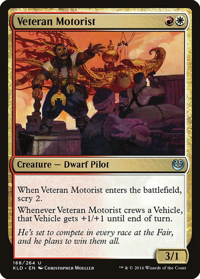 Veteran Motorist [Kaladesh] | Gamers Paradise